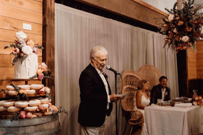 Anna and Chris' Wedding at The Shearing Shed photographed by Claire Davie