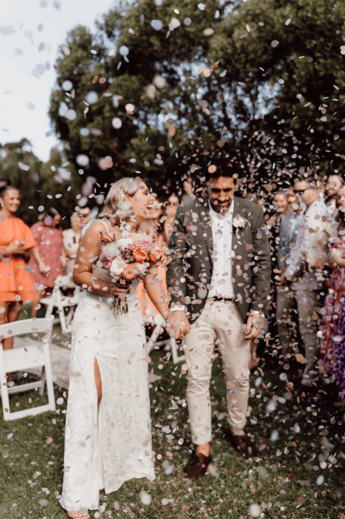Anna and Chris' Wedding at The Shearing Shed photographed by Claire Davie