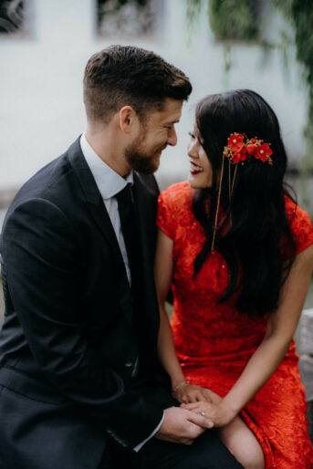 Crystal and Brian's Chinese Garden of Friendship Sydney photoshoot