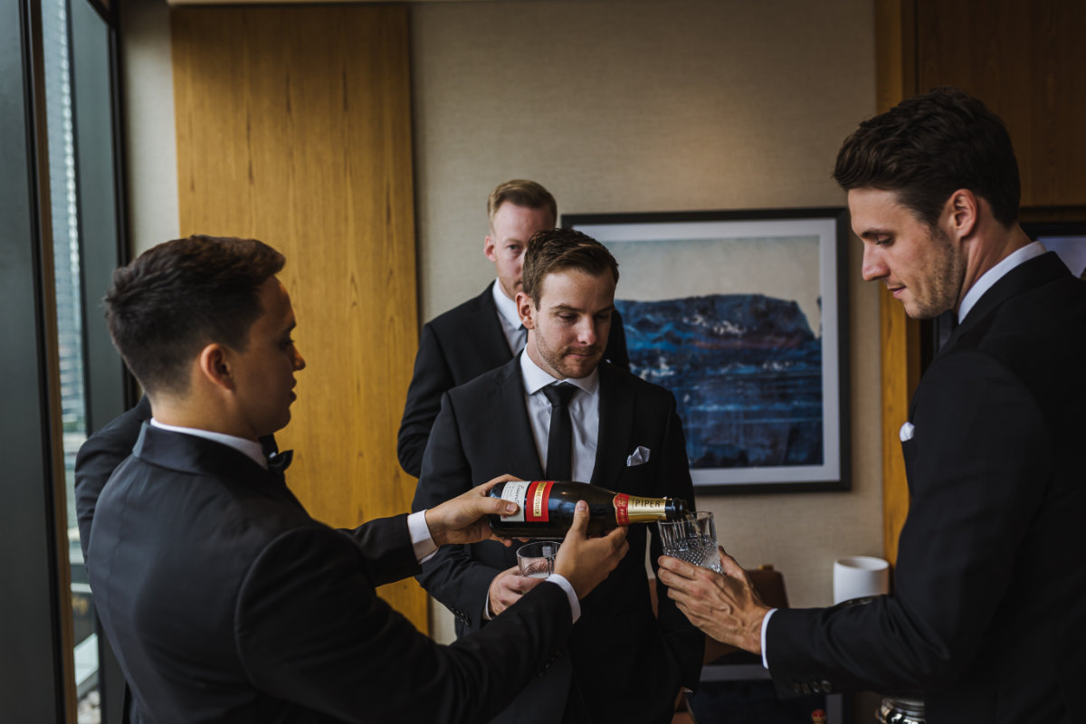 Emily and Dann's Assembly Yard wedding, photographed by Christopher Millen