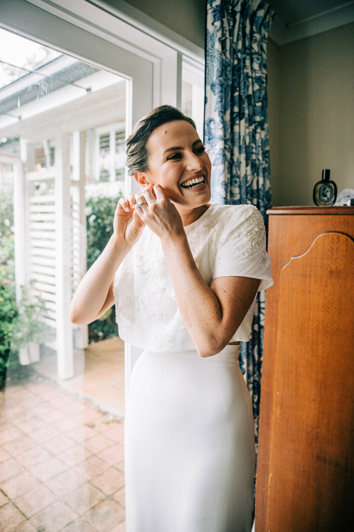 The Middle Ridge Golf Course wedding for Fiona and Ben. Photographed by Anna Tomlinson