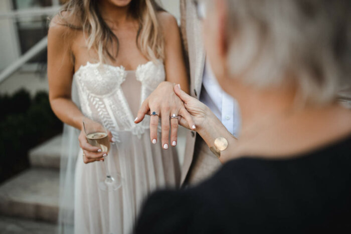 The Woods Estate wedding for Emma and Miles. Photographed by Samuel White