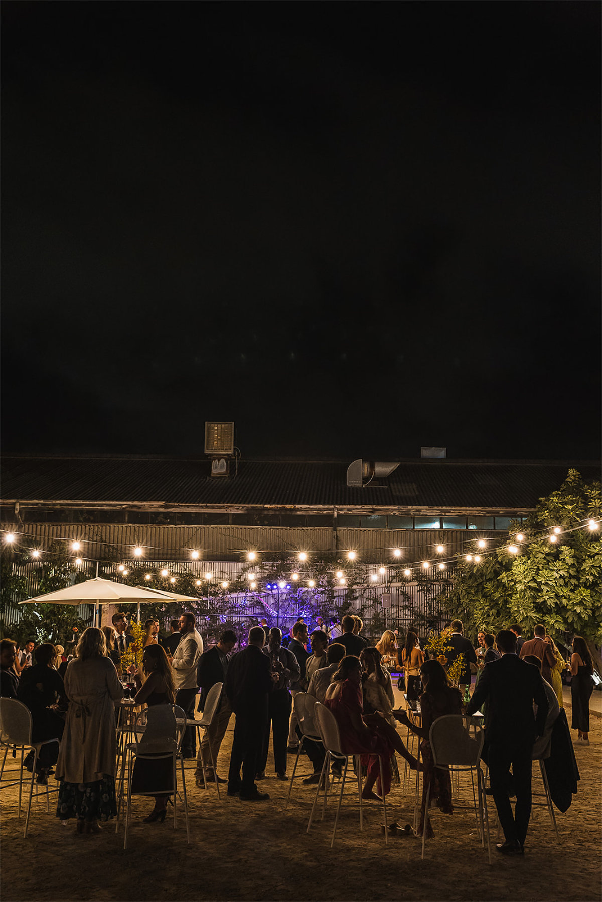 Assembly Yard wedding for Emily and Dann. Photographed by Christopher Millen.