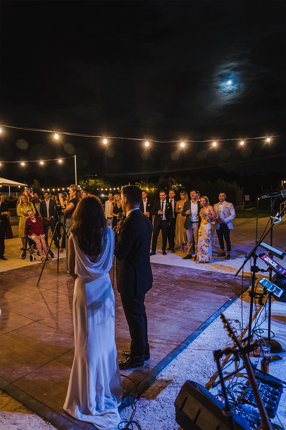 Assembly Yard wedding for Emily and Dann. Photographed by Christopher Millen.