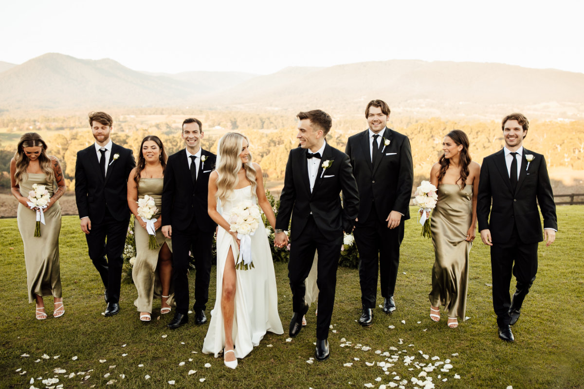 Jade and Joel's wedding at The Riverstone Estate photographed by Liz Barnes
