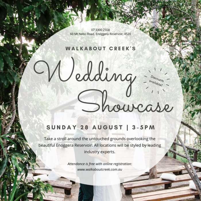 Walkabout Creek Wedding Open Afternoon 2022