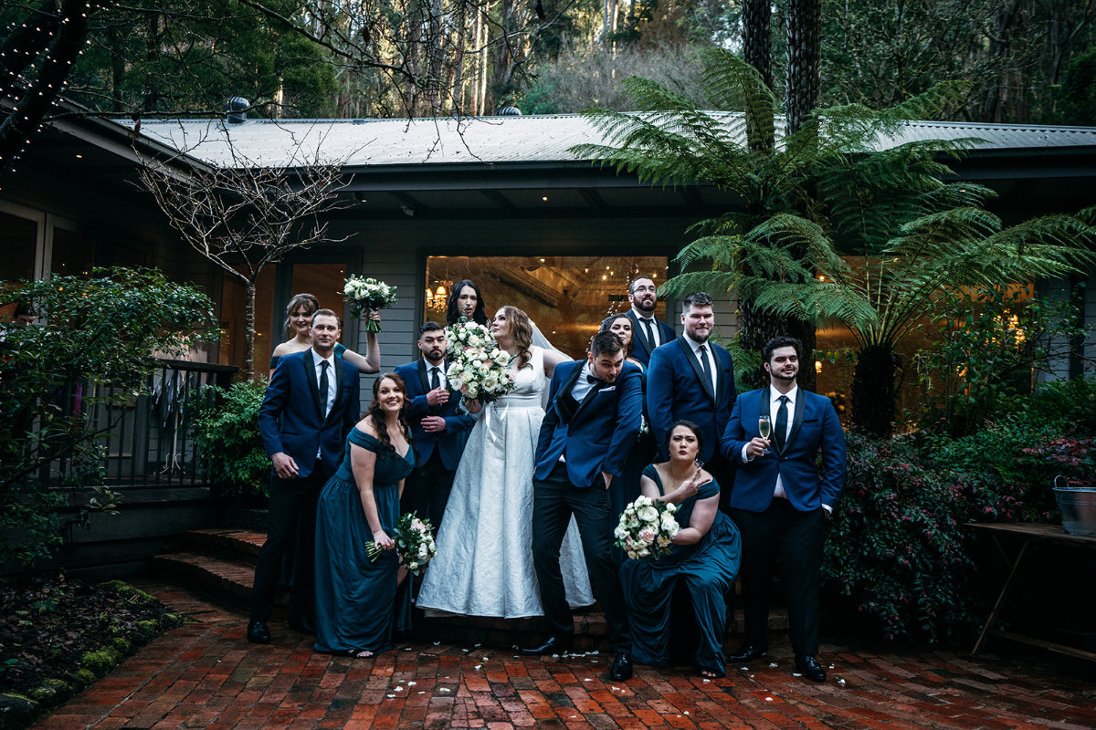 Lyrebird Falls wedding for Nicole and Andrew. Photographed by Lulu & Lime Photography