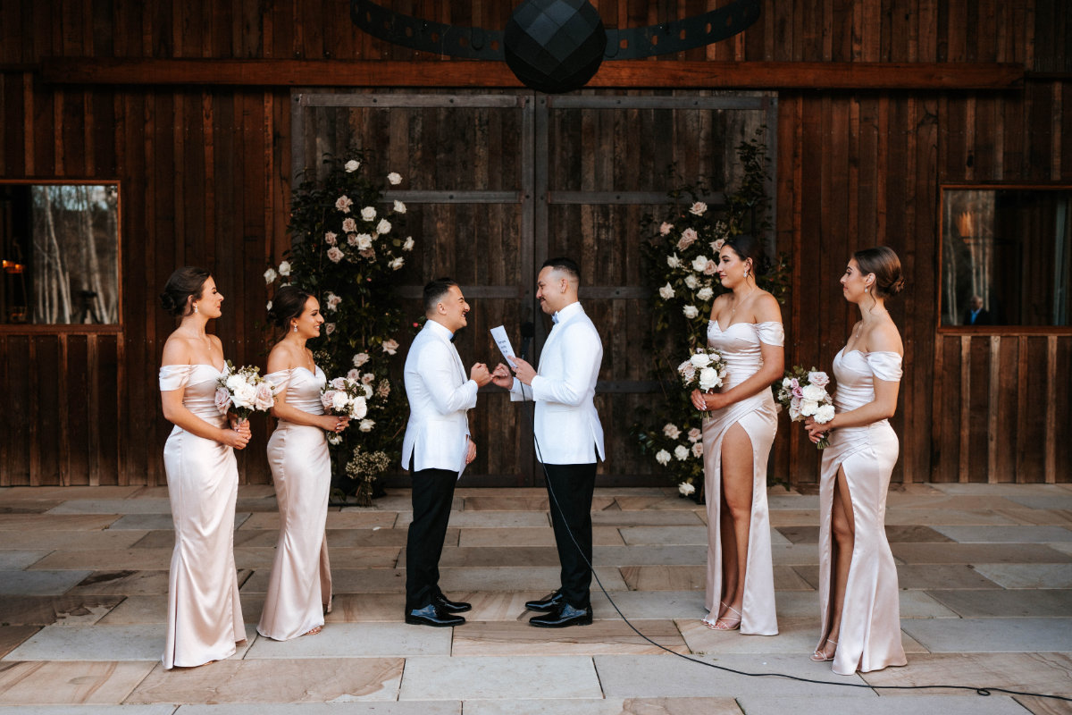 Does Your Bridal Party Need to Stand During the Ceremony?