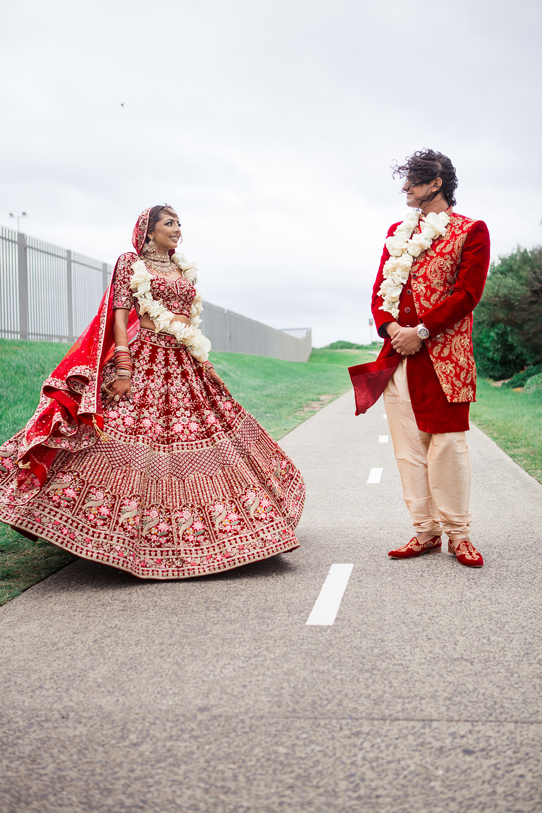 City Beach Function Centre wedding for Prianca and Karan. Photographed by Rolling Canvas Photography