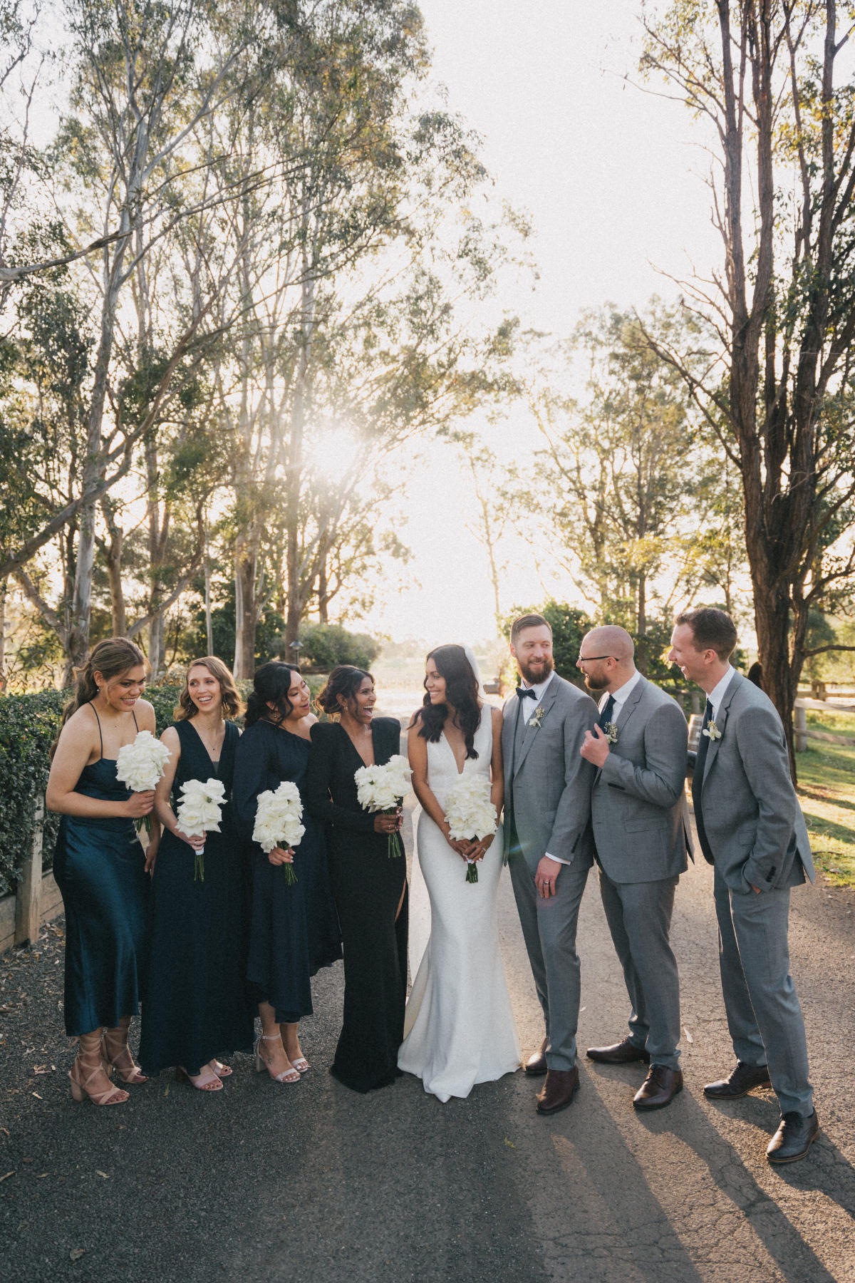 Tamburlaine wedding for Jess and Alex. Photographed by Zac Graham Photography.