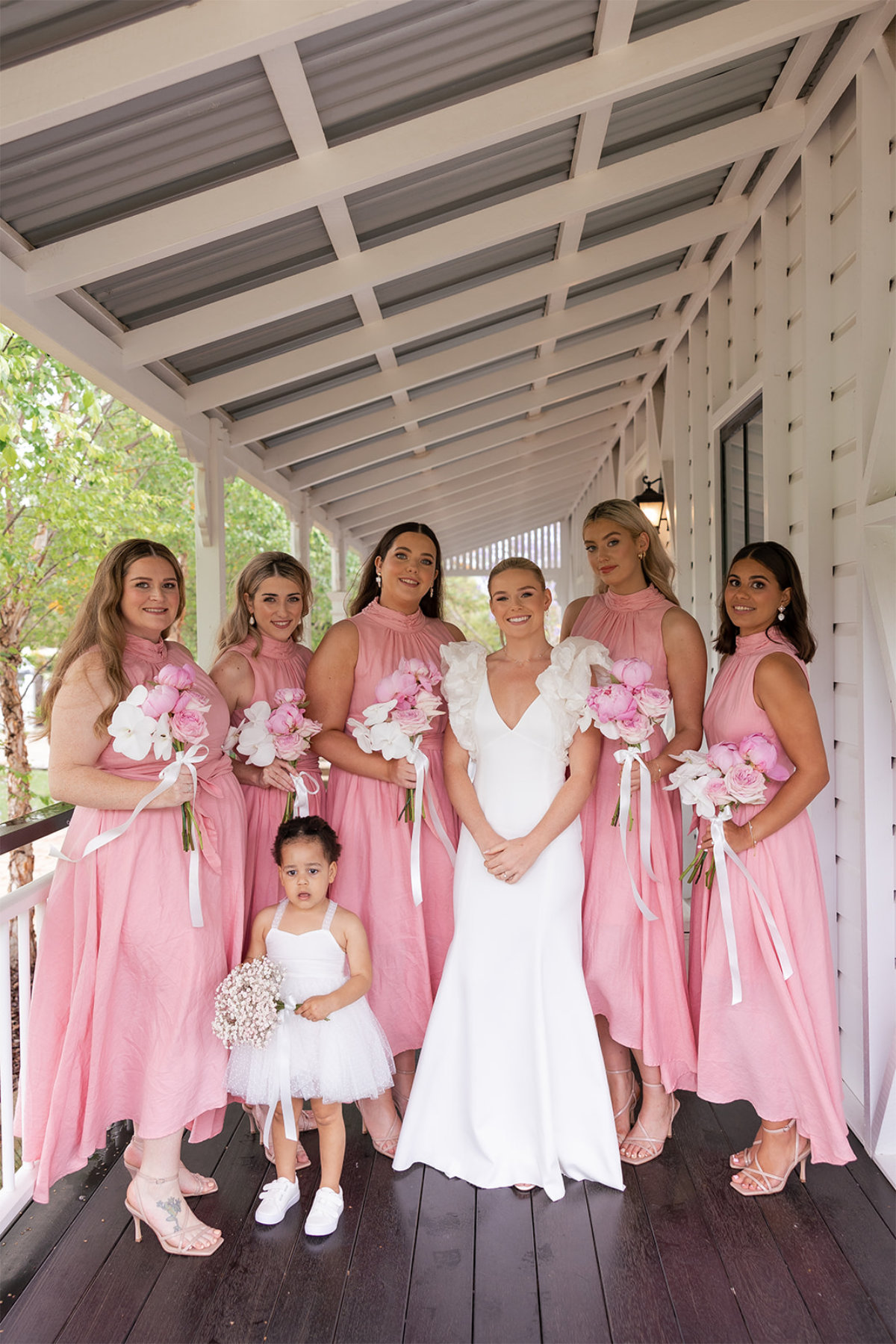 Keili and Zach's White Chapel Kalbar wedding captured by Figtree Pictures