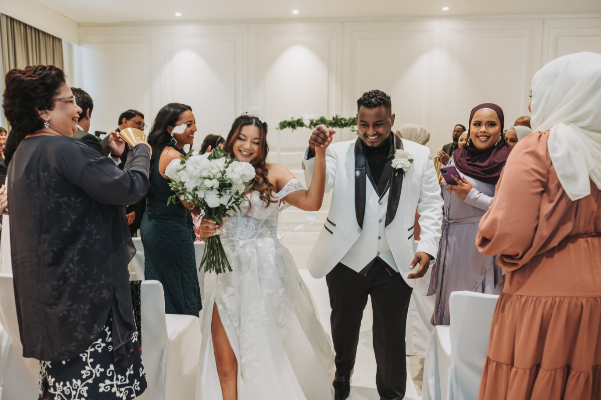 Cindy and Abdi's beautiful Leonda by the Yarra wedding photographed by Fame Park Studios