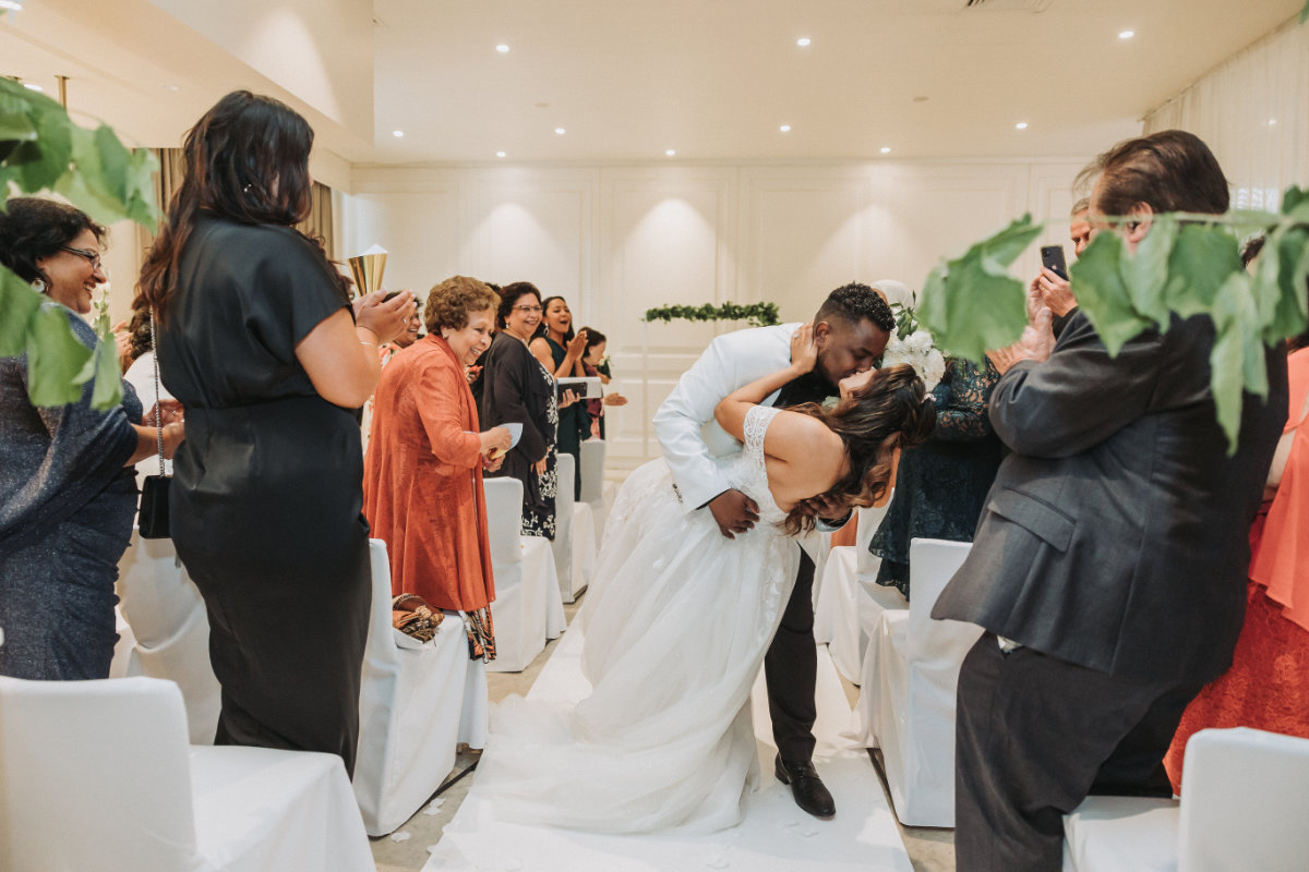 Cindy and Abdi's beautiful Leonda by the Yarra wedding photographed by Fame Park Studios