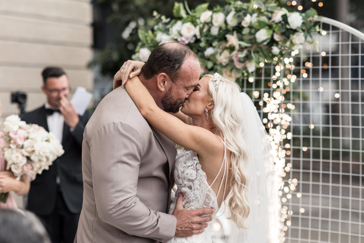 Bec and Andrew's Customs House Brisbane wedding photographed by Evernew Studio