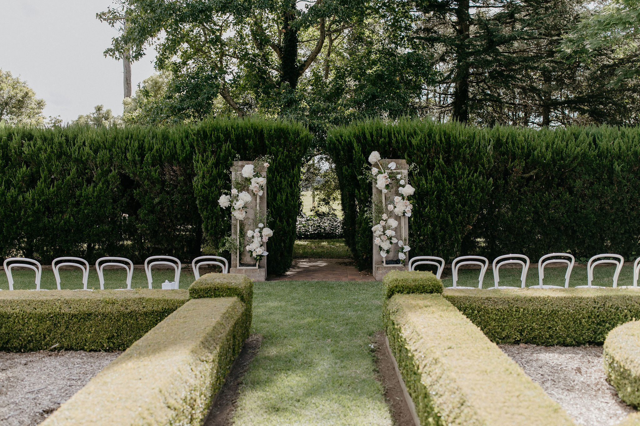 Garden wedding venues Sydney Terrara House