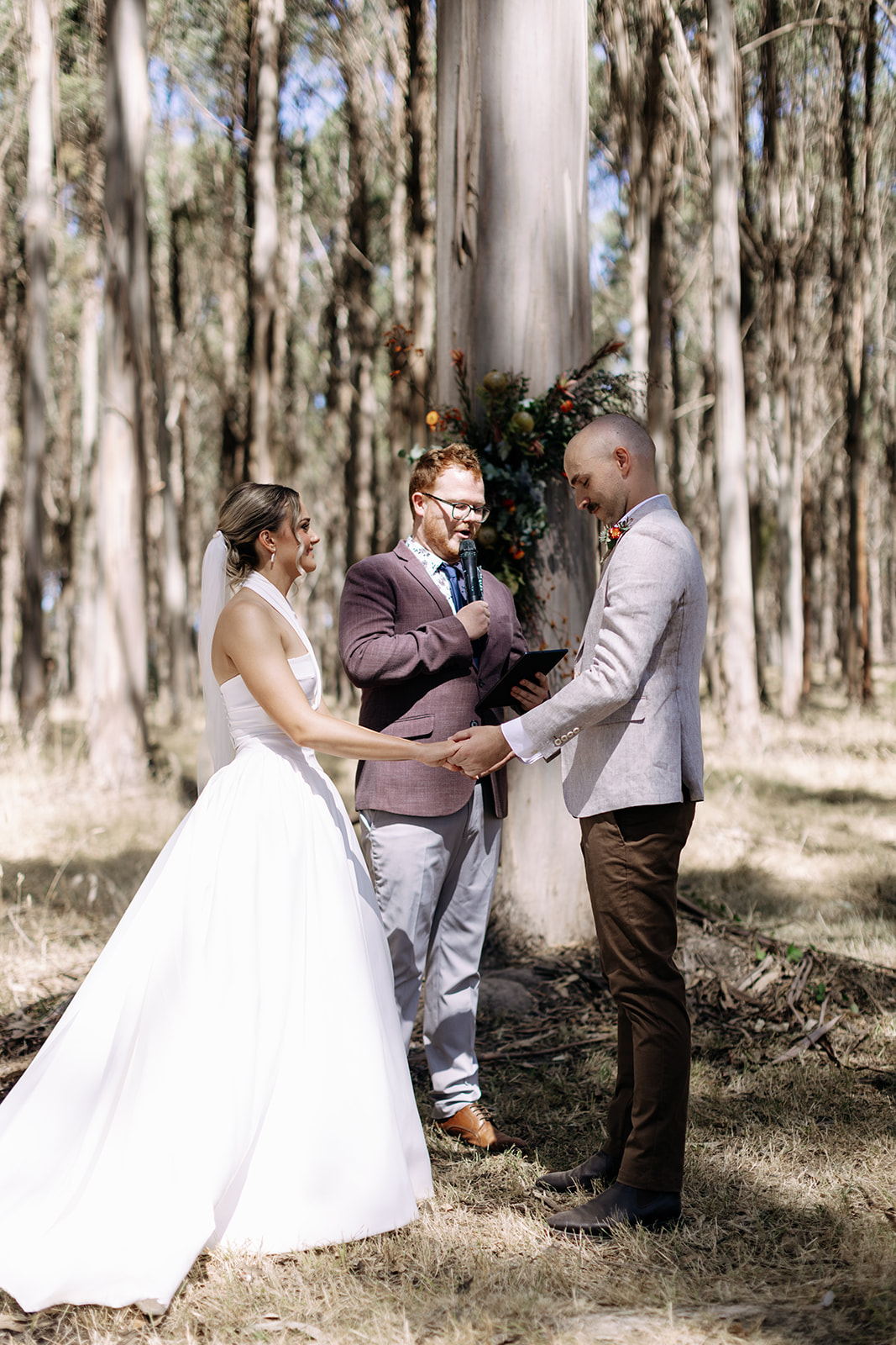 Ryley and Brandan's Bonfire Station Farmstay and Microbrewery Weddings photographed by Weddings by Hayden