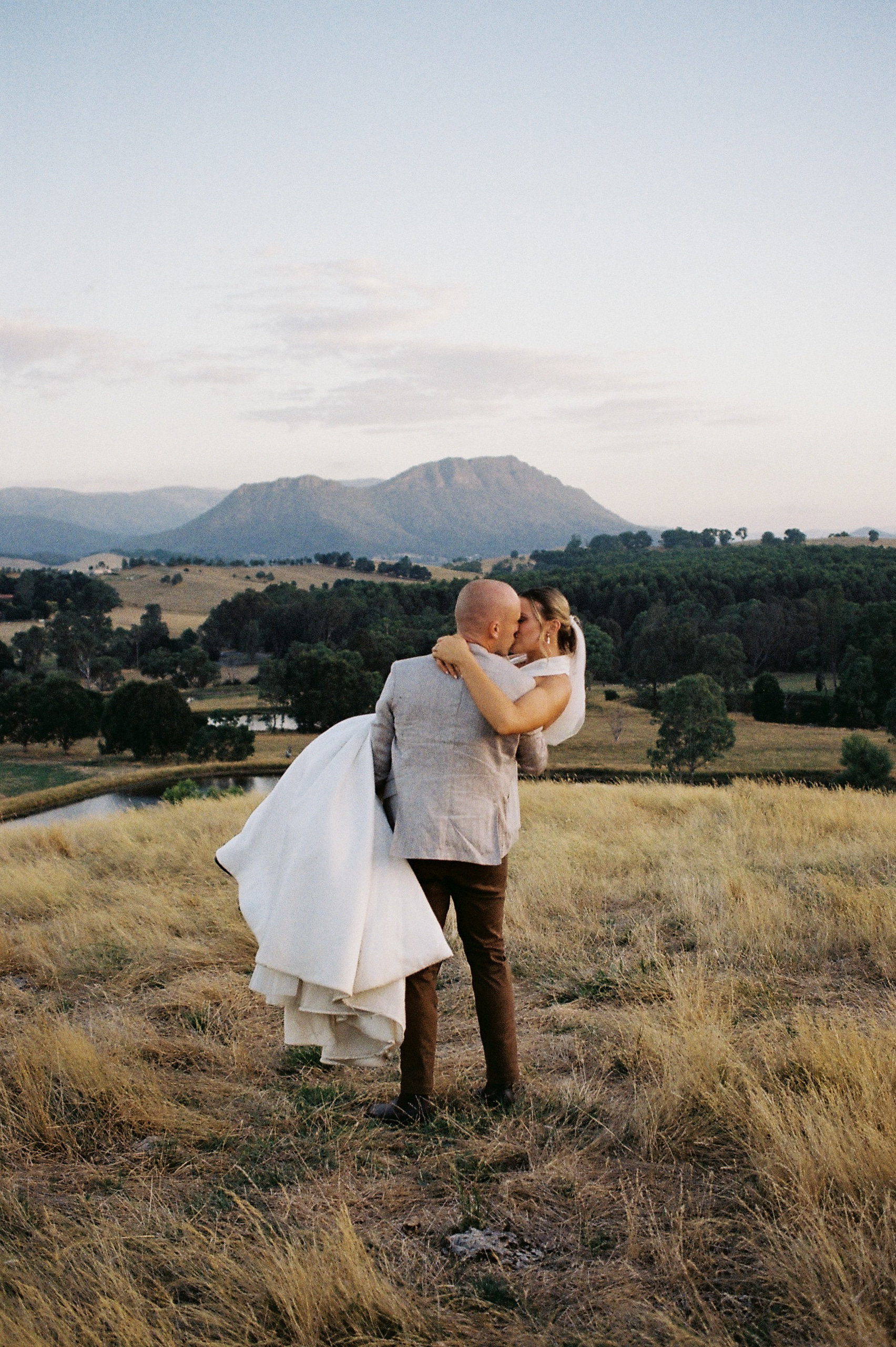 Ryley and Brandan's Bonfire Station Farmstay and Microbrewery Weddings photographed by Weddings by Hayden