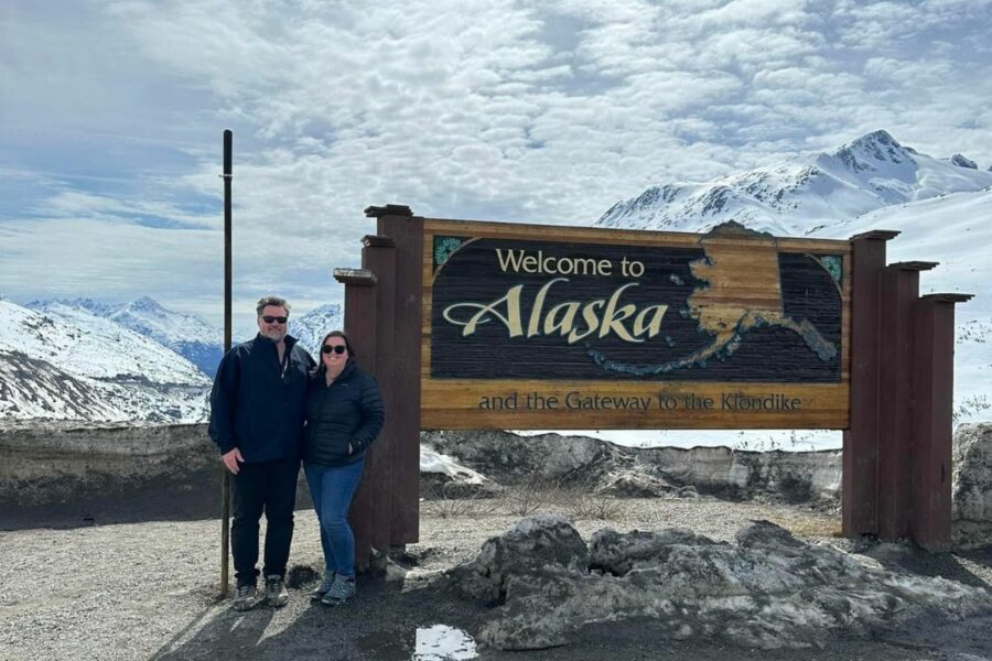 Carolyn & Michael $2,500 Wedding Cash Giveaway Winners - Alaskan honeymoon