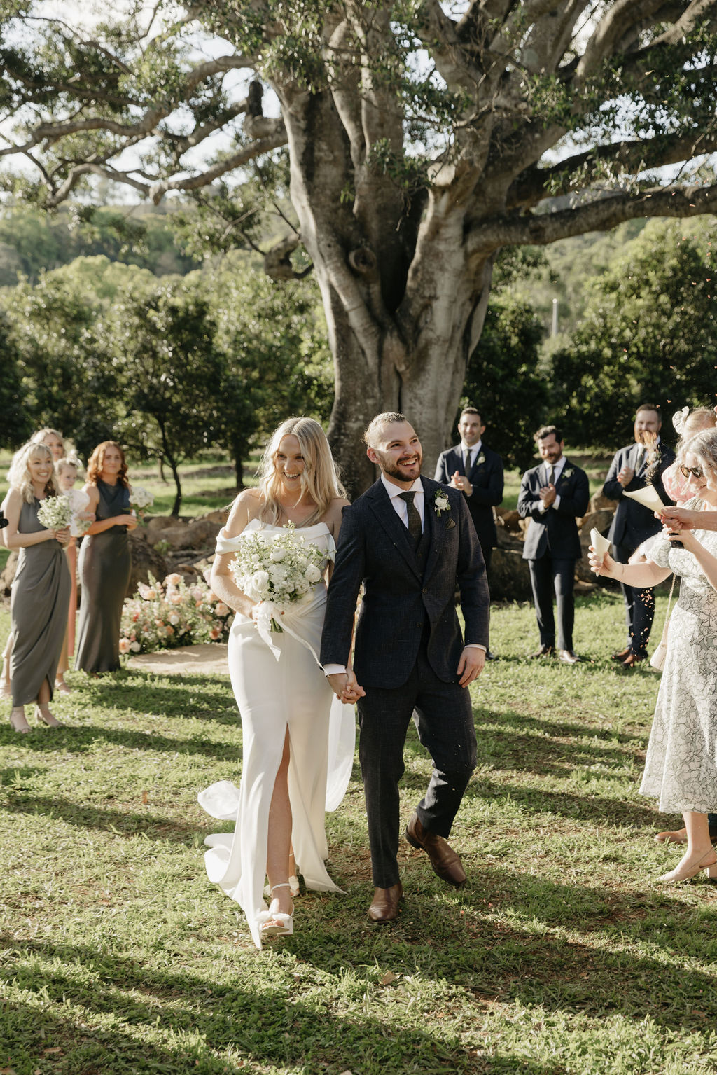 Ciara and Brett's Tides Byron Estate wedding captured by Milk and Honey photography