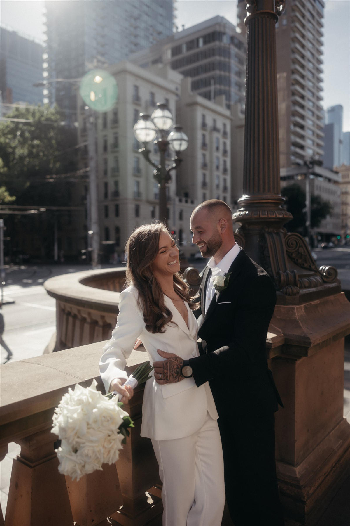 Amelia and Michael's courthouse wedding captured by Maegan Brown Moments