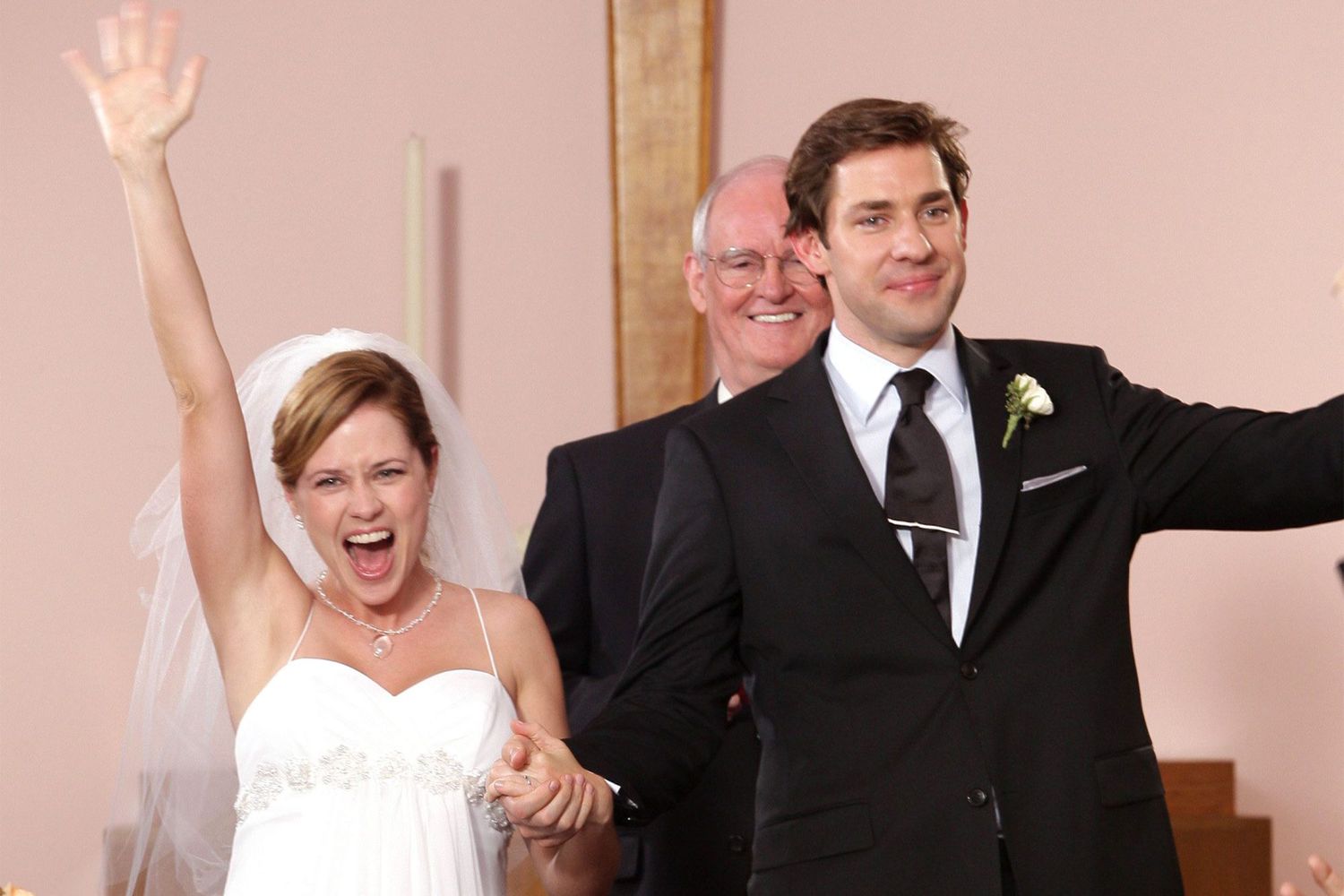 Pam and Jim. The Office wedding. 
