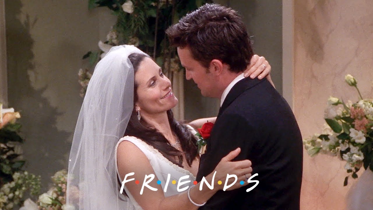 Monica and Chandler - our top 10 tv weddings of all time