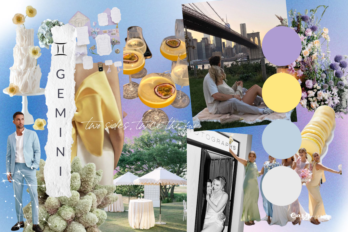 Your Ultimate Zodiac Wedding Playbook - Gemini